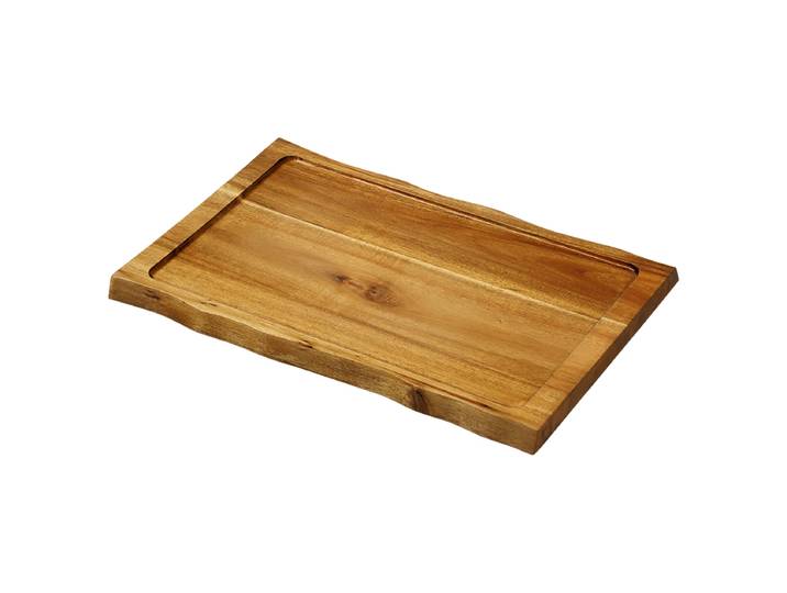 Plateau de service Ambil 38 x 1 x 24cm Marron