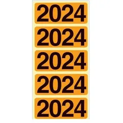 Bene, Ordner Zubehör, Rückenschilder 628777 2024 Orange