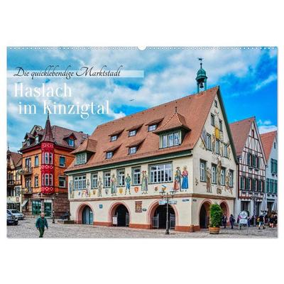 Haslach im Kinzigtal - Die quicklebendige Marktstadt (Wandkalender 2026 DIN A2 quer), CALVENDO Monatskalender