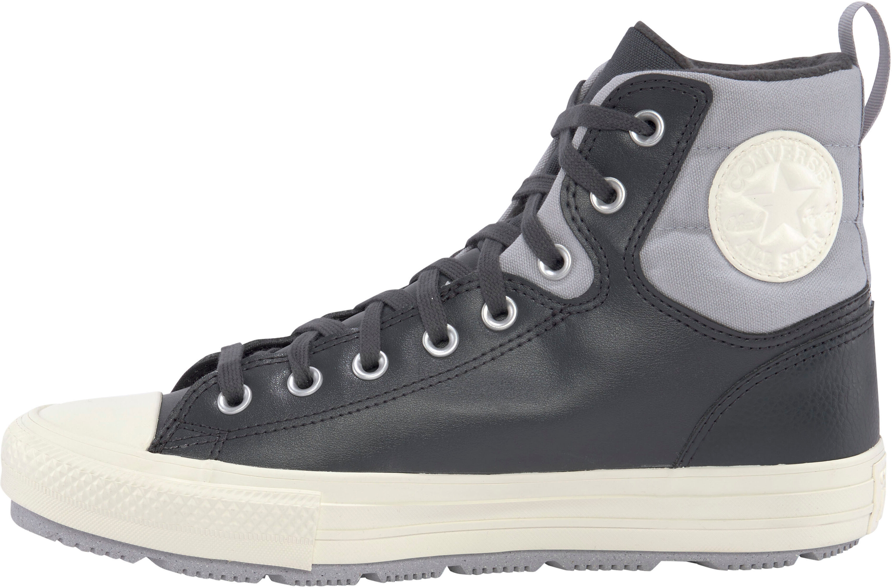 Sneakerboots CONVERSE "Chuck Taylor All Star BERKSHIRE BOOT", Damen, Gr. 36, blau (graublau), Synthetik, Textil, Schuhe Sneakerboots, gefüttert graublau 36