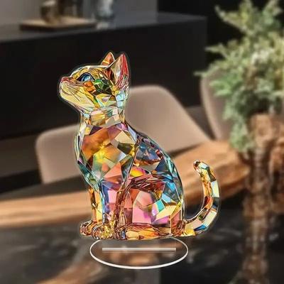 Uplifted Finds Cute Cat Ornament Artistic Home Decora Bedroom Decoration b