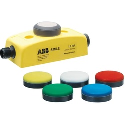 ABB Smile12RFM12-5 Reset-Taster Reset für EDEN DYN, 1 x 5-pol. M12 Stift- und Buchsenstecker 5 verschiedene Farbfilter 2TLA030053R2600