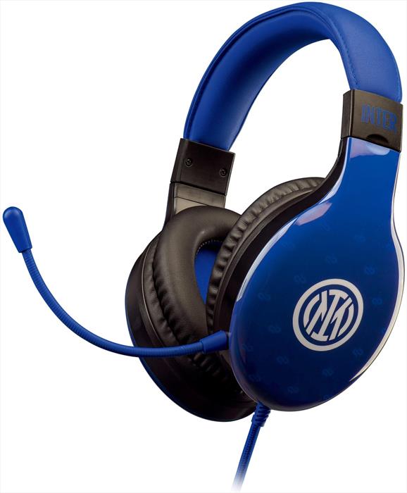 QUBICK Cuffie Gaming Inter Snakes-nero/blu