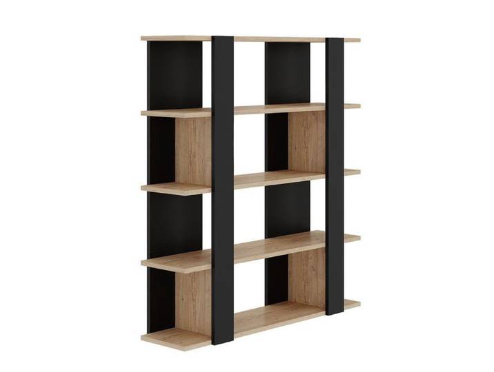 CALICOSY - Étagère H122 cm - NAILA - Noir