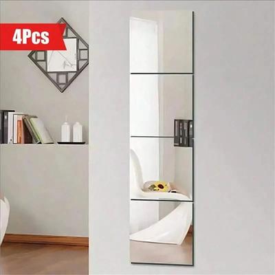 Uplift Picks Flexible Acrylic Mirror Wall Stickers For DIY Home Decor Flexible Acrylic Mirror Wall Stickers For DIY Home Decor