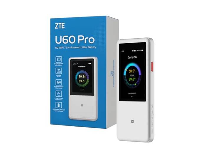 ZTE U60 Pro MU5250 5G Pocket Wi-Fi 7 Router