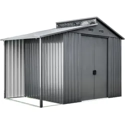 GreenYard Skylight-Metall-schuppen, ca. 173 x 300 x 222 cm