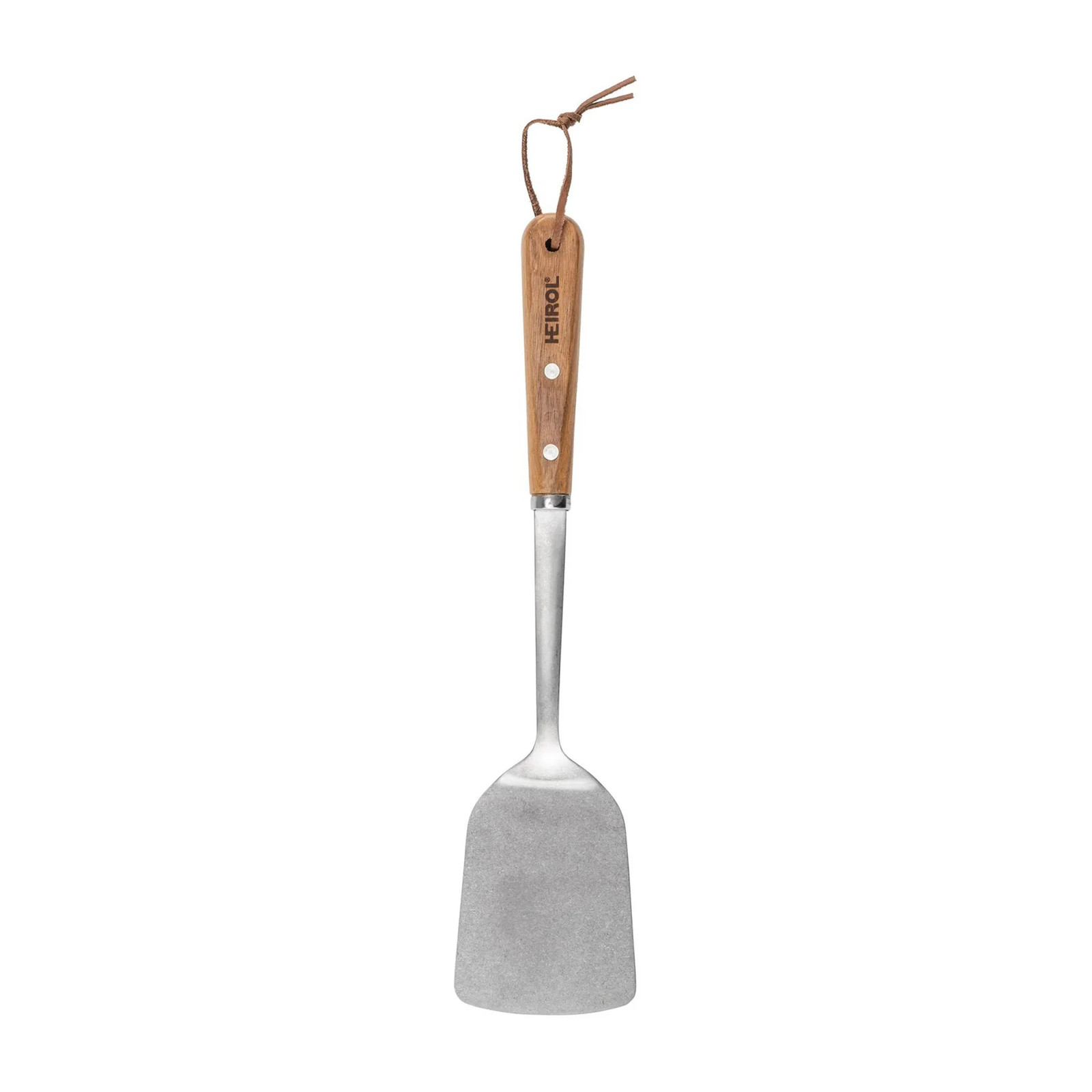 Heirol Roestvrije bakspatel met beukenhouten handvat, 36 cm
