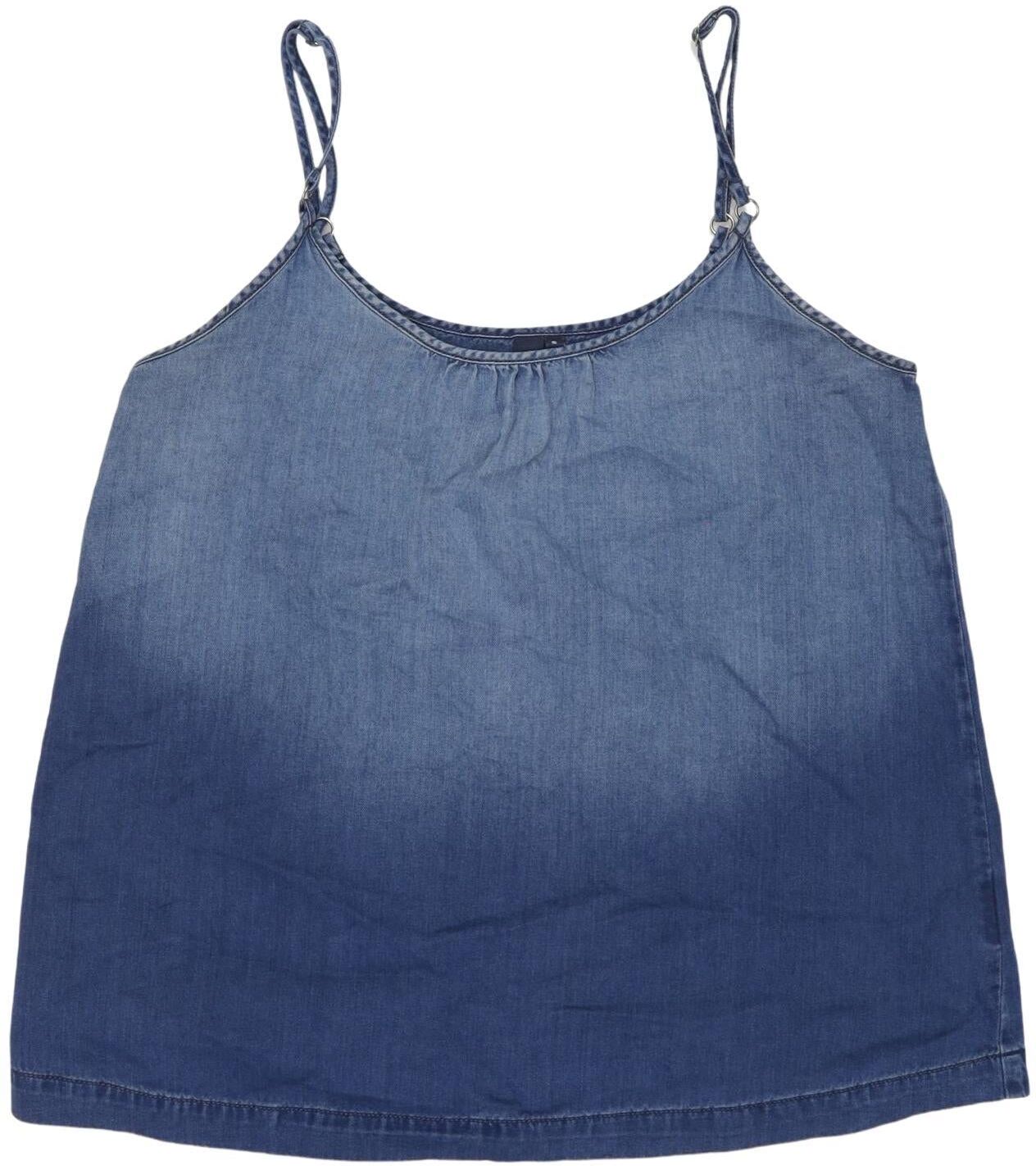 S. Oliver Damen Top, Blau, Gr. S, Baumwolle - Second Hand