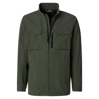 Sommerjacke CASAMODA "CASAMODA Sommerjacke uni", Herren, Gr. XXL, grün, 100% Polyamid, Jacken