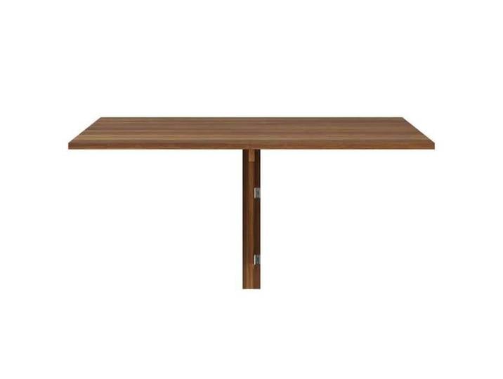PAS CHERE * Table murale pliable Chêne marron 100x60x56cm Bois d'ingénierie FR520