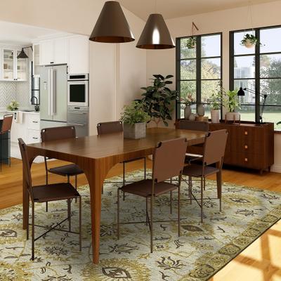 Magi Romesha Newburg Hand-Hooked Wool Area Rug
