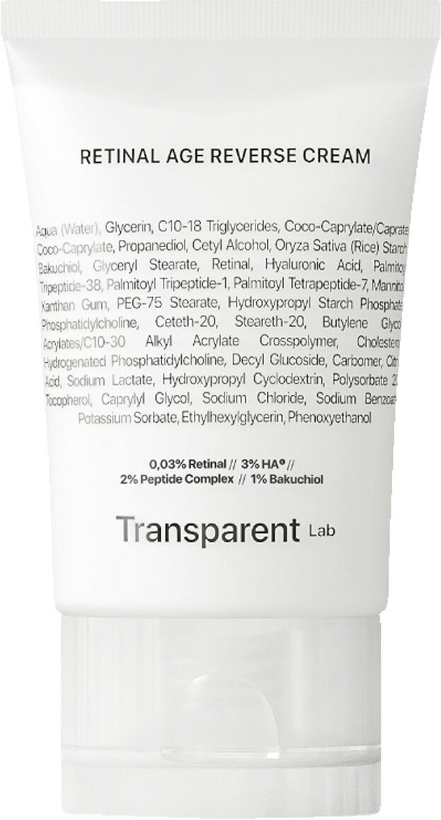 50ml Transparent Lab Retinal Age Reverse Cream