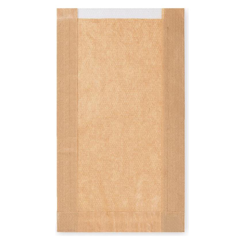 Wimex.eu Papier Faltenbeutel mit Fenster 13cm 18+6 x 32 cm - 1000 Stück (1000x) (019b4a87ecf2738baaa7fd13ebf2e923)