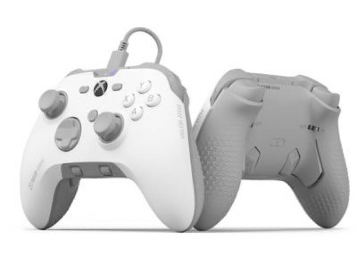 Scufgaming - Manette Valor Wired Tmr Blanche