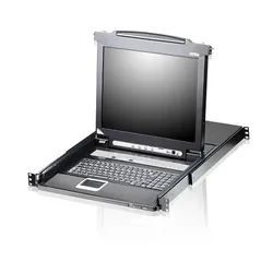 ATEN CL5708N LCD KVM Switch, USB-PS/2, VGA, FR-Layout