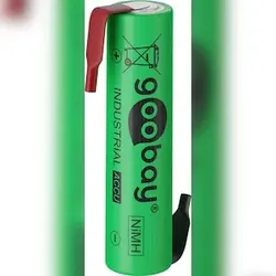 Goobay 1x AAA (Micro) - 800 mAh - Lötfahne (Z), LSD-NiMH Akku (Ready-to-Use), 1,2 V