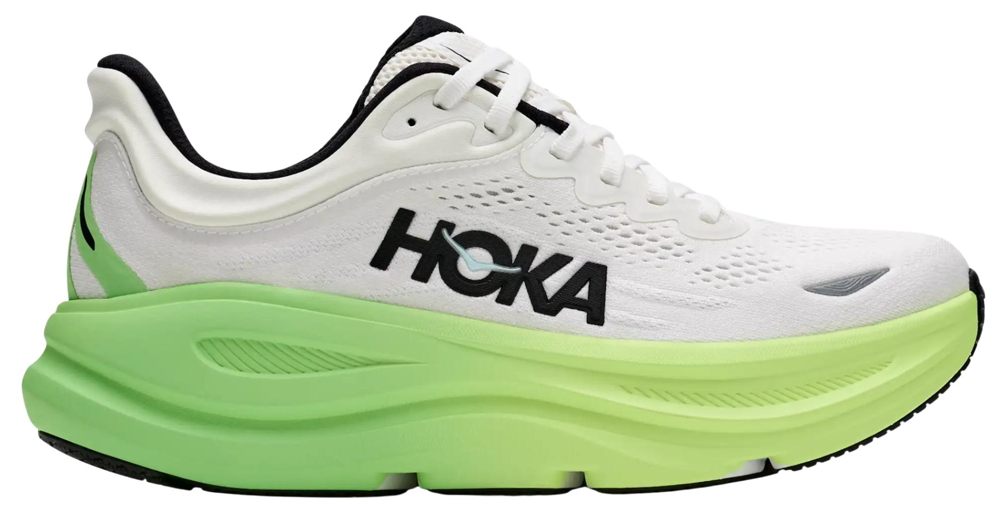 HOKA ONE ONE Bondi 9 Damen Laufschuh White/Tart Apple White/Tart Apple 39