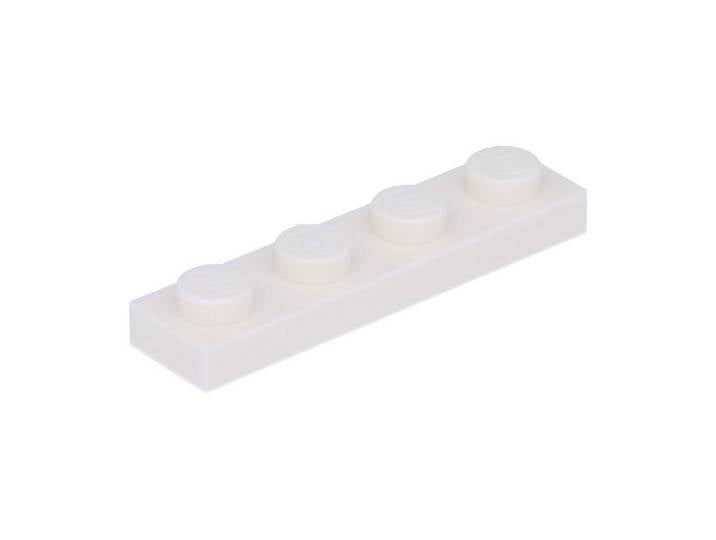 LEGO® 1000x LEGO Fliese 1x4, Weiß Spielbausteine
