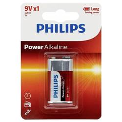 Philips Power 6LR61 9 V Block-Batterie Alkali-Mangan 9 V 1 St. 1550