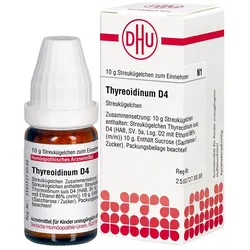 Thyreoidinum D 4 Globuli 10 g