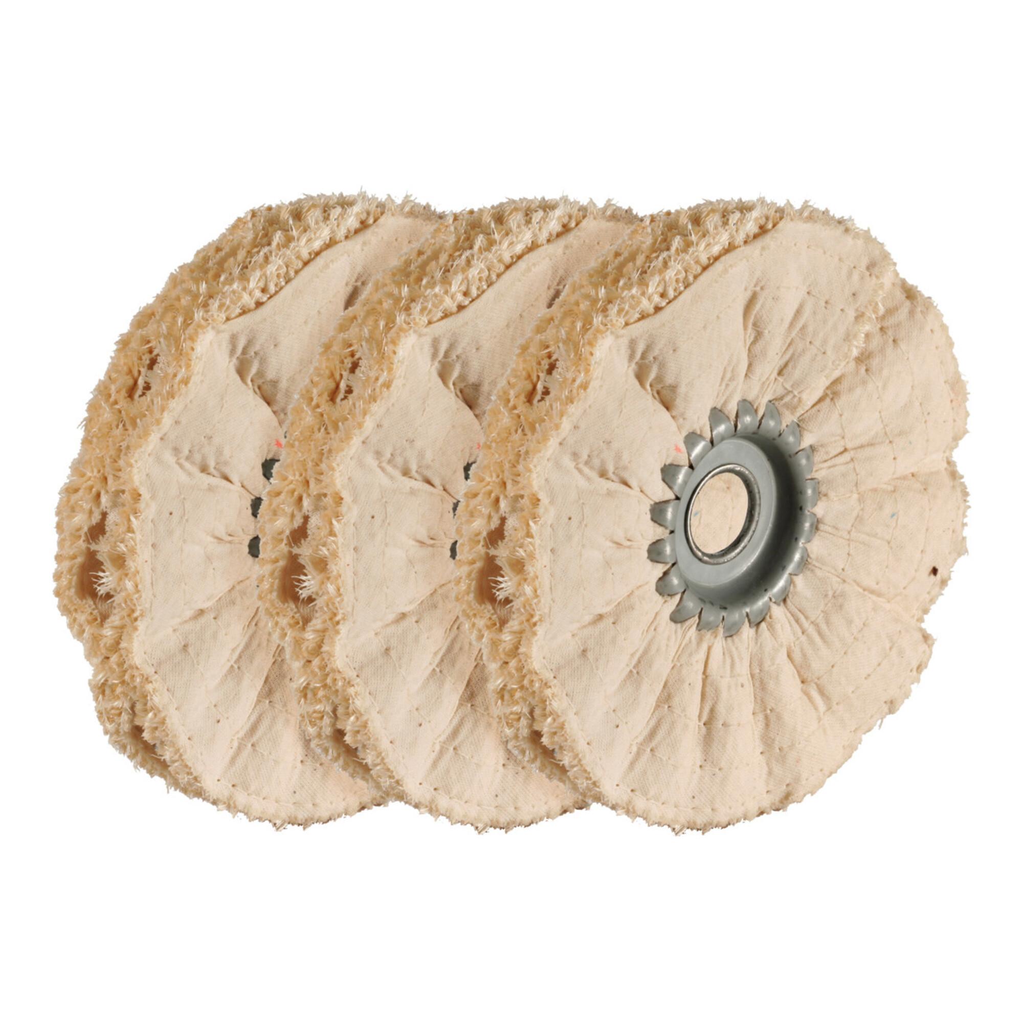 Osborn Sisal-Tuchring-Set, 3-teilig, mit Imprägnierung zum Vorpolieren, Ring-⌀ 200 mm (L045681252)