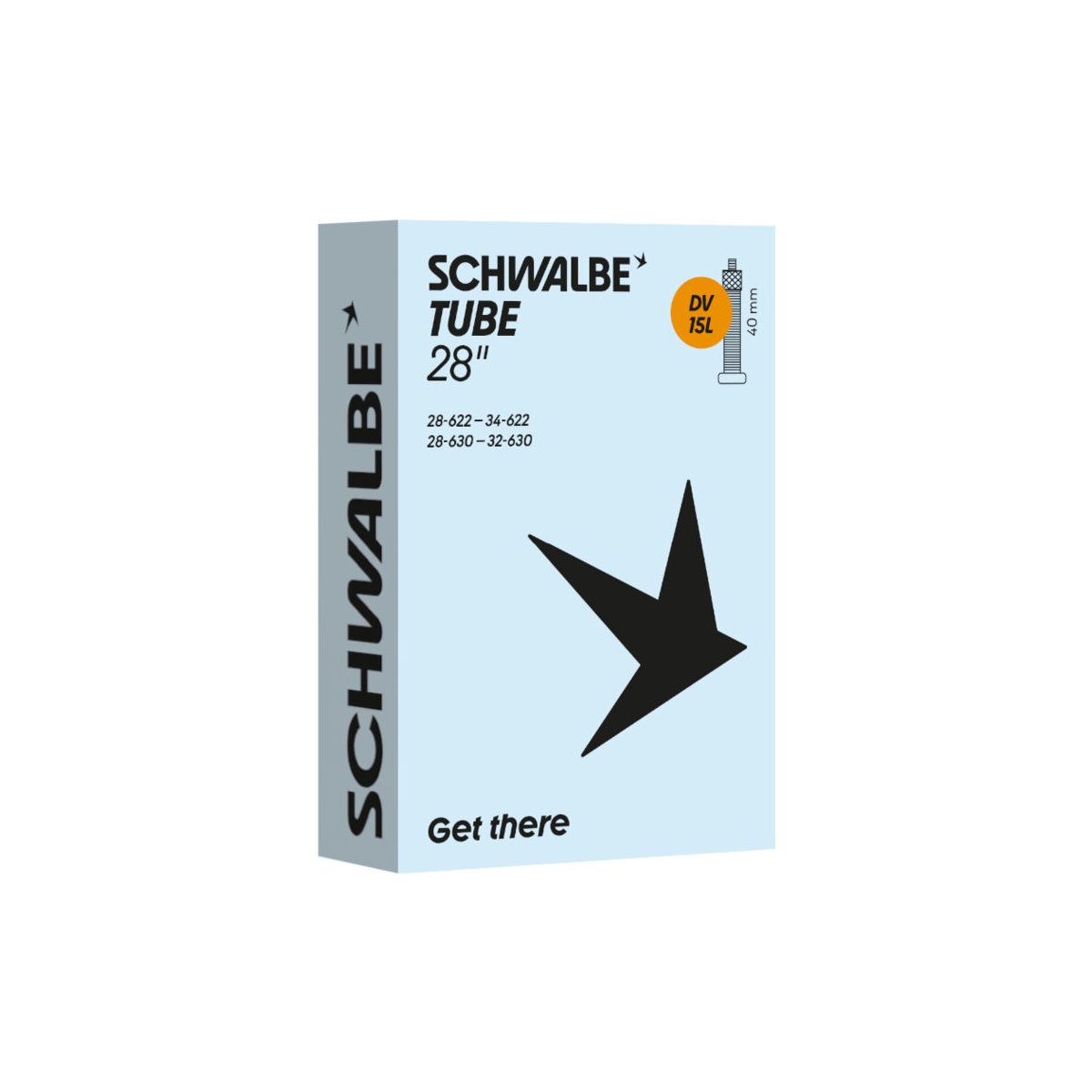 Schwalbe Schwalbe Schlauch DV15L 28/34-622/630 40 mm SB10462771