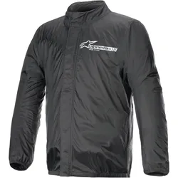 Alpinestars, Motorrad Regenbekleidung, Hurricane V2 Regenjacke Schwarz 3XL (Herren, 3XL)
