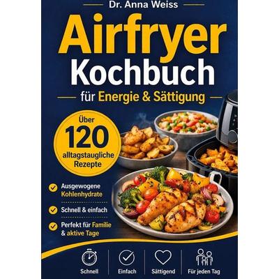 Airfryer Kochbuch für Energie & Sättigung, Taschenbuch von Anna Weiss, BoD – Books on Demand, 978-3-695-14285-9