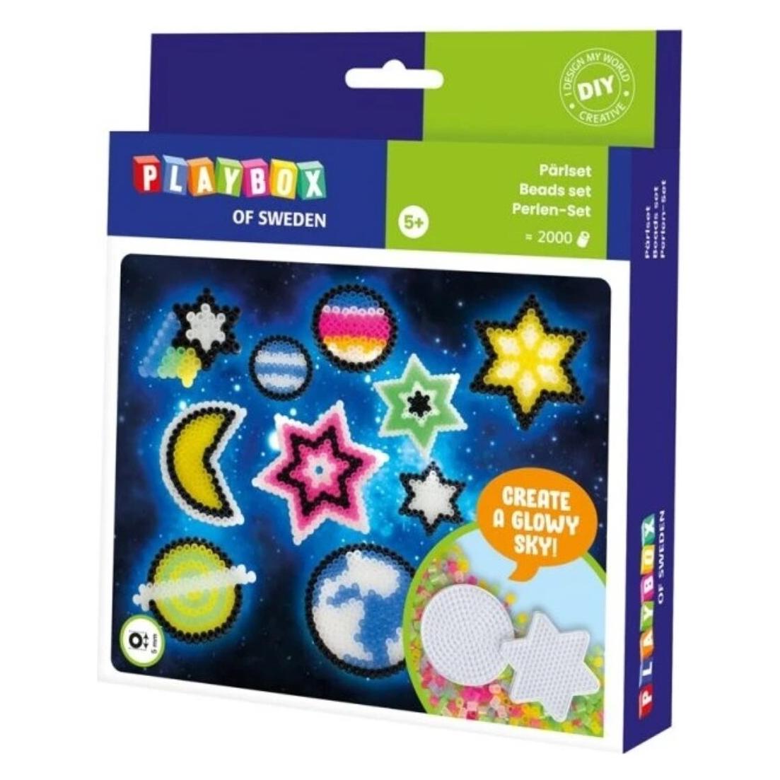 Playbox Perlenanzünder-Set Nachthimmel 2000tlg (2456613)