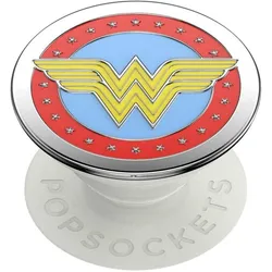 PopSockets PopGrip Enamel Wonder Woman, Smartphone Halterung, Rot