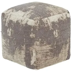 Gray & Jones Pouf  Tierra Fuego , grau , Maße (cm): B: 45 H: 45