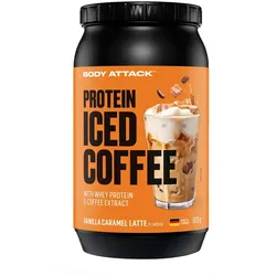 Body Attack - Protein Iced Coffee - 900g DoseVanilla Caramel Latte