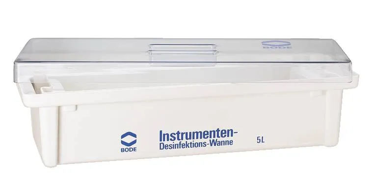 BODE Chemie GmbH & Co. KG Bode Instrumenten Desinfektionswanne 5 Liter mit Sieb und Deckel 8828600