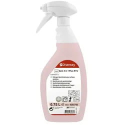 Diversey Taski Sani 4 in 1 Spray 750 ml Sanitär Desinfektionsreiniger mit 4 in 1 Wirkung