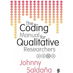The Coding Manual for Qualitative Researchers, Fachbücher von Johnny Saldaña
