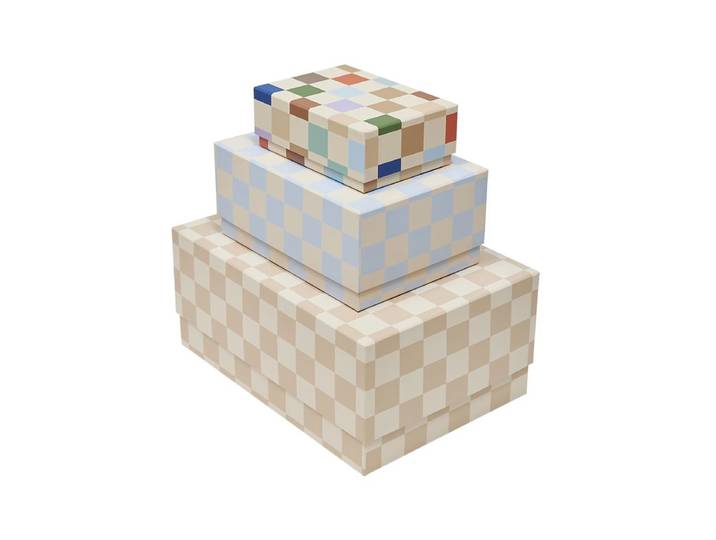 OYOY Mini - Mana Aufbewahrungsboxen, mehrfarbig (3er-Set)
