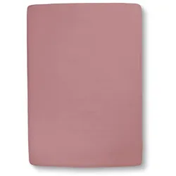 schlafgut Spannbettlaken Premium 180-200 x 200-220 cm Baumwolle Violett Lila 180 200