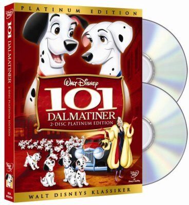 Wolfgang Reitherman - 101 Dalmatiner (Platinum Edition) [Special Edition] [2 DVDs] - Preis vom 08.10.2026 07:26:42 h