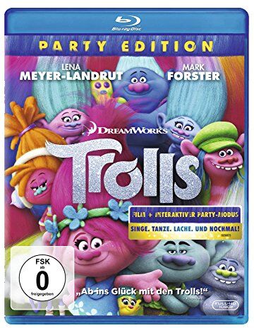 Mike Mitchell - Trolls [Blu-ray] - Preis vom 08.10.2026 07:26:42 h