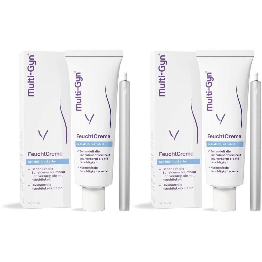 Multi-Gyn FeuchtCreme mit Applikator x2 2x50 g Creme