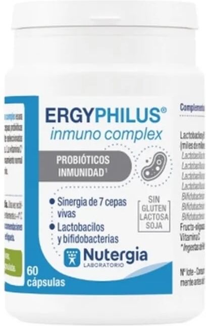 Nutergia ErgyPhylus Inmuno Complex Probióticos Inmunidad 60 Caps