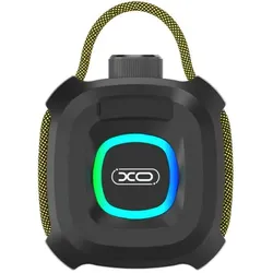 xO Bluetooth Speaker F77, TWS, RGB, Waterproof, Black, Bluetooth Lautsprecher, Schwarz