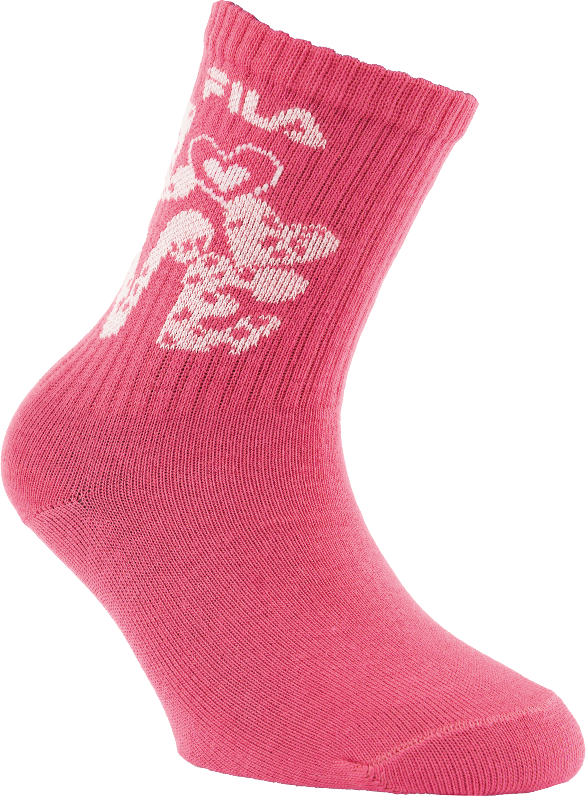 Socken FILA, Jungen, Gr. 27-30, pink (pink panther), Baumwollmischung, Socken Socken, mit breitem Rippenbündchen, Cotton-Mix, Love-Design pink panther 27-30