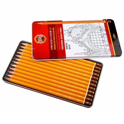 KOH Graphitstifte Gradation GRAPHIC 5B - 5H 12er M-Etui
