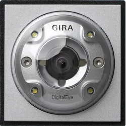 Gira 126565 Farbkamera Türstation Gira TX_44 (WG UP) F Alu
