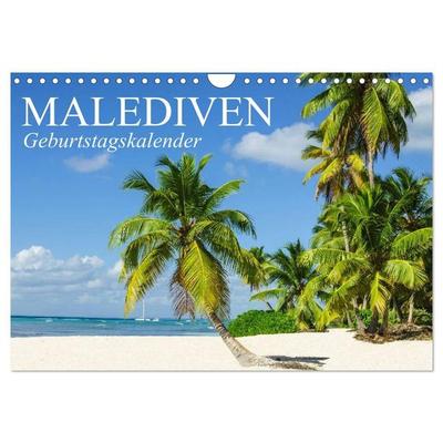 Malediven (Wandkalender 2027 DIN A4 quer), CALVENDO Monatskalender