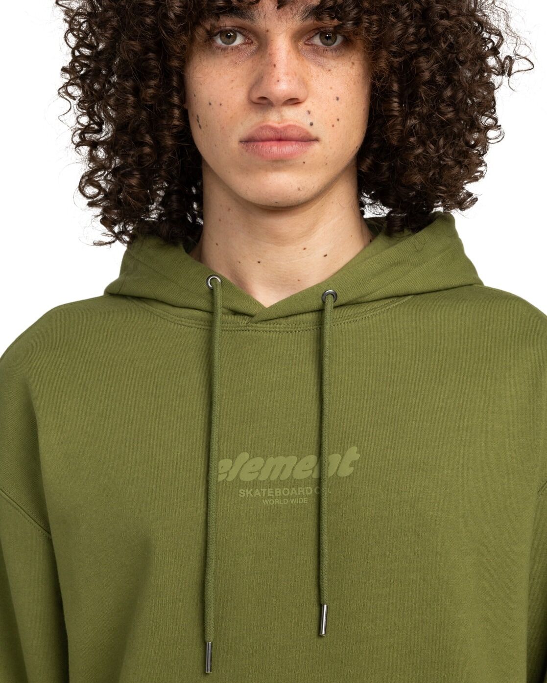 Kapuzensweatshirt ELEMENT "Cornell Cipher", Herren, Gr. M, grün (mayfly), Obermaterial: 50% Baumwolle, 30% Baumwolle, 20% Polyester., Sweatshirts Kapuzensweatshirt mayfly M