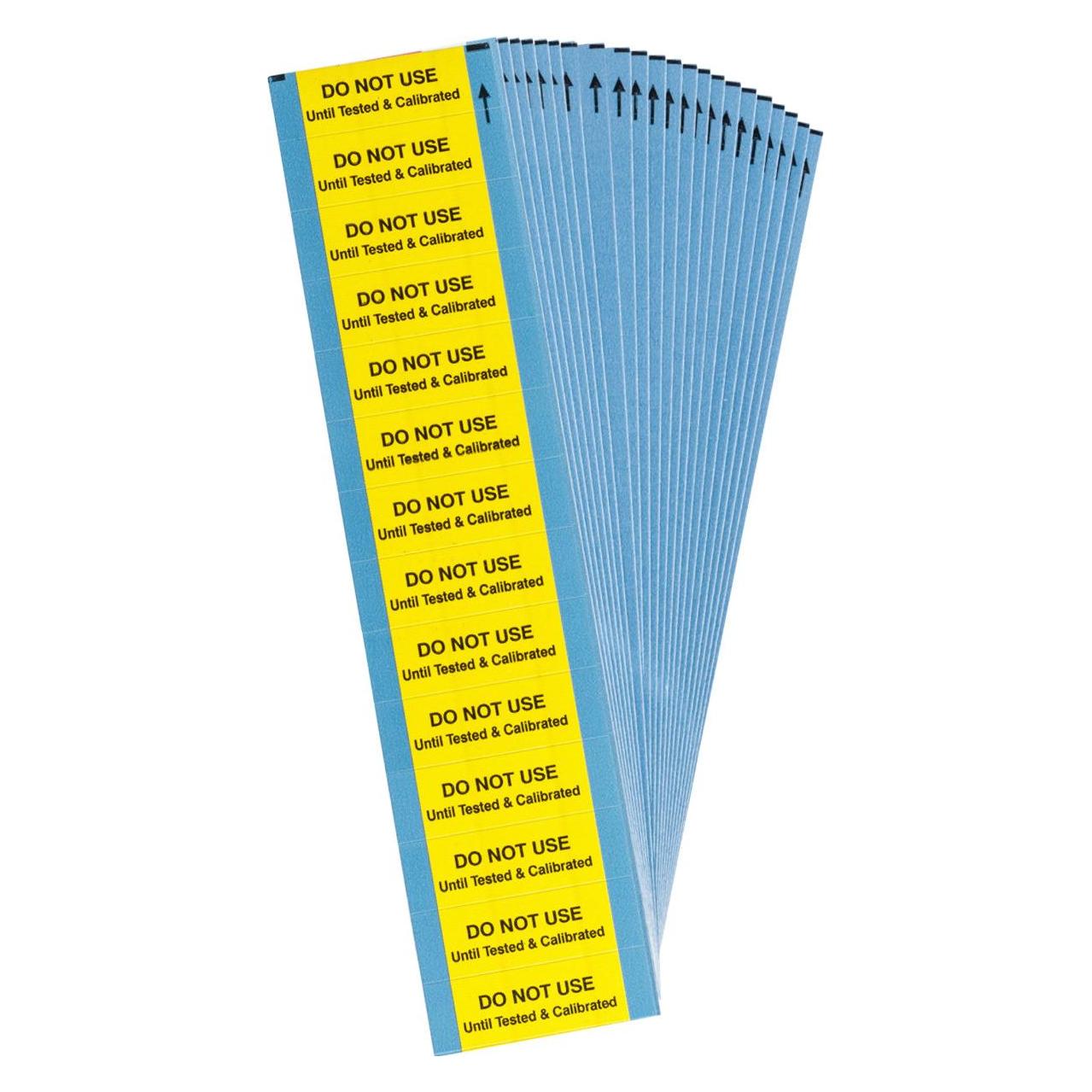 Brady WO-51-PK, B-500, BESCHRIFTBARE Etiketten, Vinylgewebe, Schwarz auf Gelb, 38.00 x 15.88 mm, B (WO-51-PK)