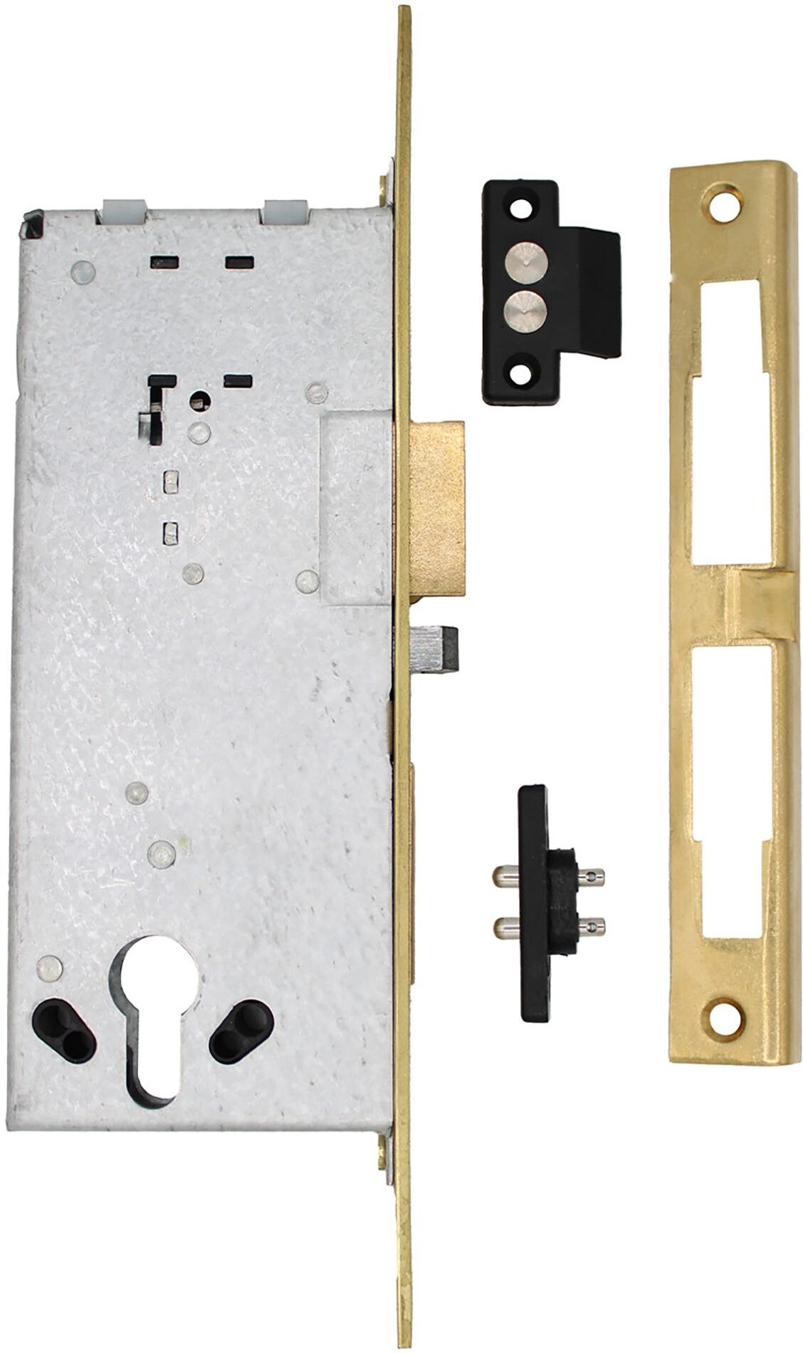 Tecnomat SERRATURA ELETTRICA CISA AD INFILARE CILINDRO SAGOMATO E40 mm PER PORTE IN LEGNO